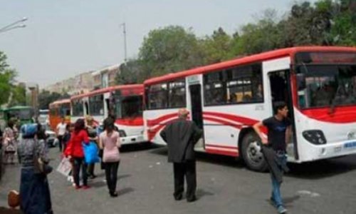 Bakıda avtobusla “Kamaz” toqquşub