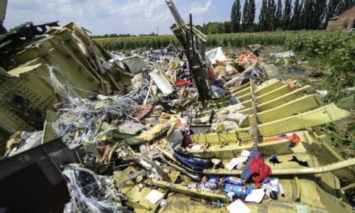 MH17 crash: Abandoned crime scene at Ukraine's Grabove - PHOTO