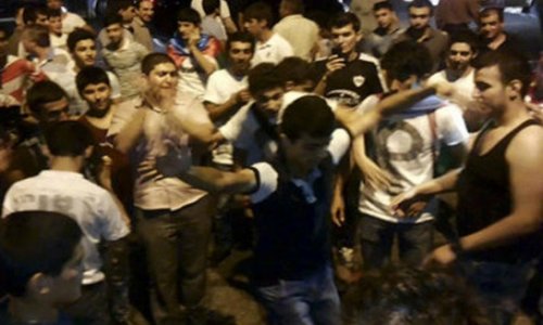 Бурные овации болельщиков после победы «Карабаха» - ВИДЕО