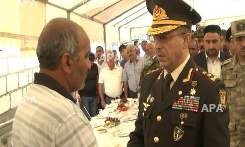 Şəhid olan gizirin medalı 11 yaşlı oğluna təqdim edilib - FOTO - VİDEO