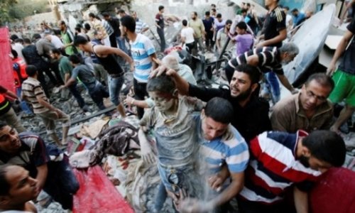 Censured over shelter deaths, Israel declares seven-hour Gaza truce