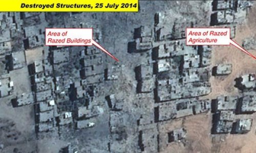 Before and after: satellite images of destruction in Gaza