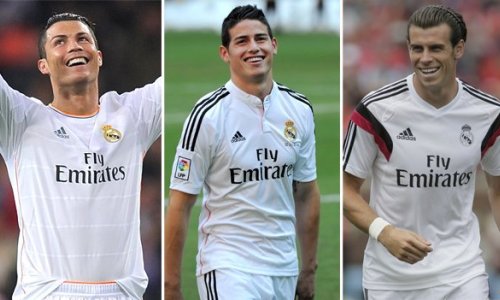 Ronaldo, Rodriguez, Bale: Can Real Madrid keep them all happy? - PHOTO