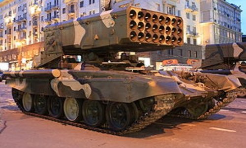 Russia to deliver six more TOS-A1 flame throwers to Azerbaijan