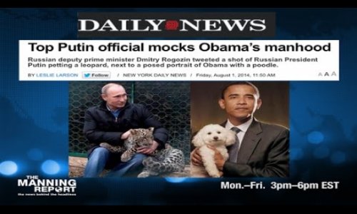 Vladimir Putin will out Barack Obama as gay 'within 100 days' - VIDEO