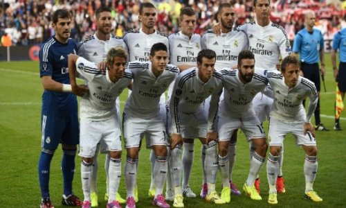 Real Madrid name most expensive starting XI in football history