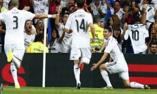 Rodriguez scores as Real held by Atletico