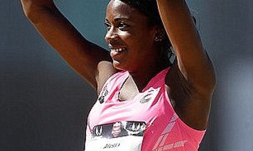 Olympic runner gives birth to a baby girl - PHOTO