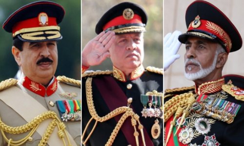 Why do so many Gulf royals receive military training in the UK?