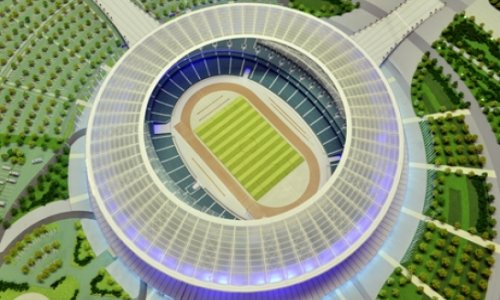 Milli Stadion görüntüləri- VİDEO