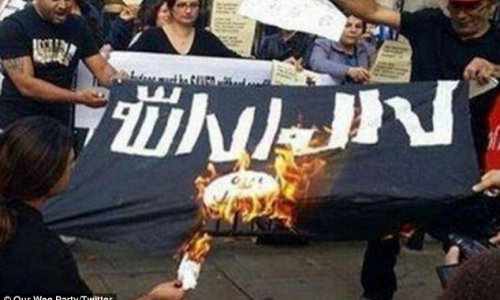 The Burn ISIS Flag Challenge - PHOTO+VIDEO
