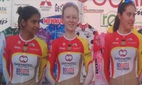 This really is the Colombian women's cycling team jersey - PHOTO