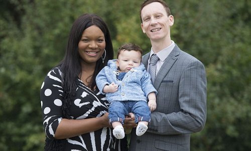 Million-to-one gene gives this black mother a white son - PHOTO+VIDEO