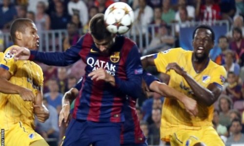 Barcelona 1 - 0 Apoel Nic