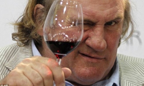 Gerard Depardieu, 65, admits to drinking 14 bottles of wine a day