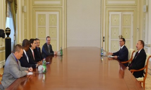 Aliyev meets US energy envoy in Baku