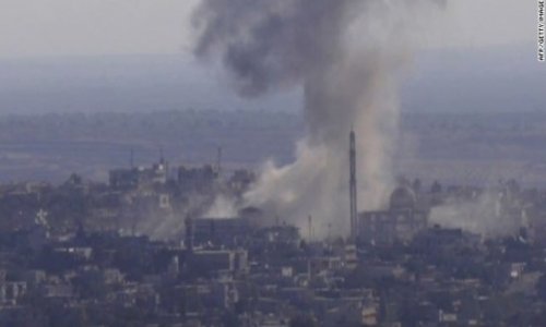 Israel says it shot down Syrian warplane over Golan Heights