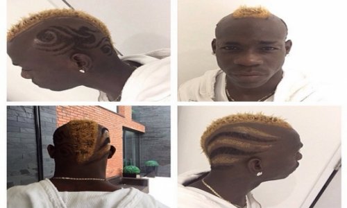 Balotelli's crazy new derby special haircut, United t-shirt wind-up