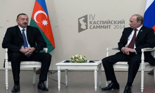 İlham Əliyevlə Vladimir Putin arasında görüş keçirildi