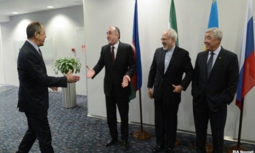 Azeri, Iranian leaders arrive in Russia for Caspian summit