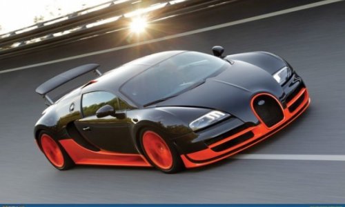 Bir milyonluq “Bugatti Veyron” Bakıda - FOTO