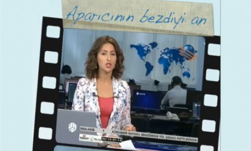 Azərbaycan TV-lərindən maraqlı anlar - VİDEO