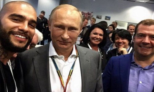Тимати сделал «селфи года» с Путиным