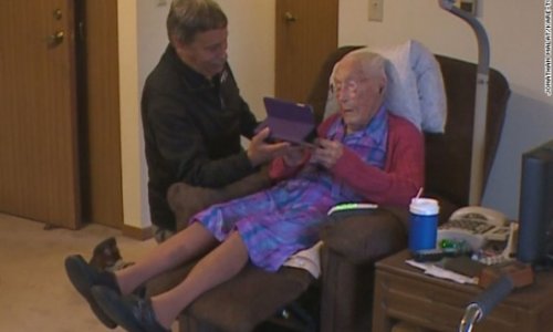 113-year-old woman had to fake her age to get on Facebook