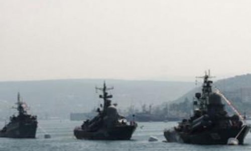 Военные суда России прибыли в Азербайджан