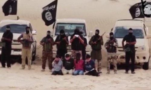 Isis 'behead their own fighters'