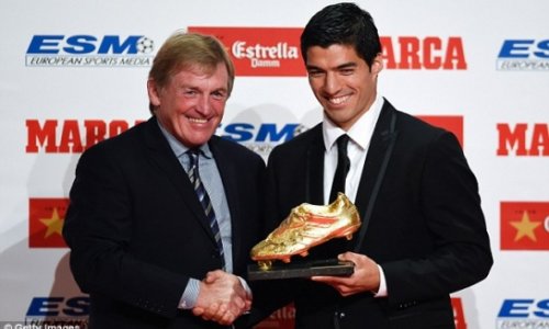 Suarez dedicates Golden Shoe award to former Liverpool