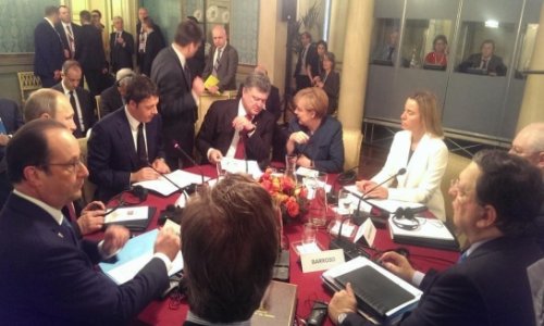 Порошенко встретился с Путиным в Милане - ФОТО