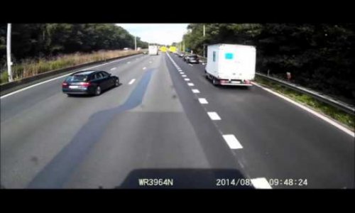 Driver survives the most deadly of crashes - VIDEO