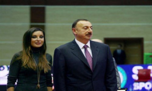 Президент Азербайджана и его супруга прибыли в Геранбойский район