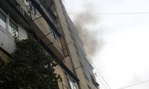 В Баку произошел пожар в больнице- ФОТО
