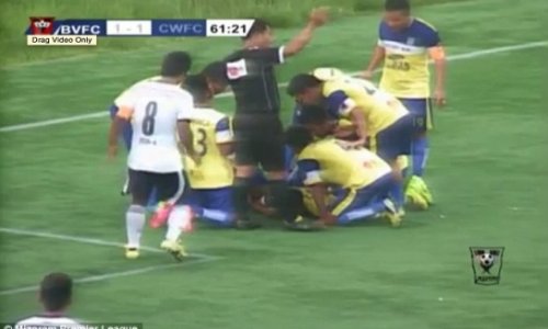 Footballer dies from spinal injuries after somersault goal celebration