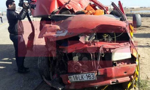 Bakıda sərnişin avtobusu qəza törətdi: 2 ölü, çox sayda yaralı