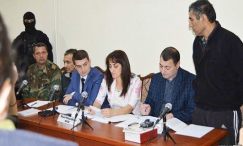 Two Azeri citizens on trial in rebel region