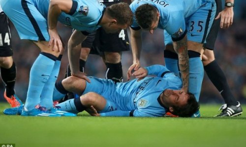 Manchester City hit by David Silva injury