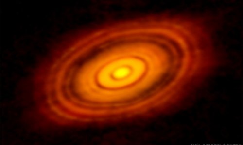 Planet formation captured in photo