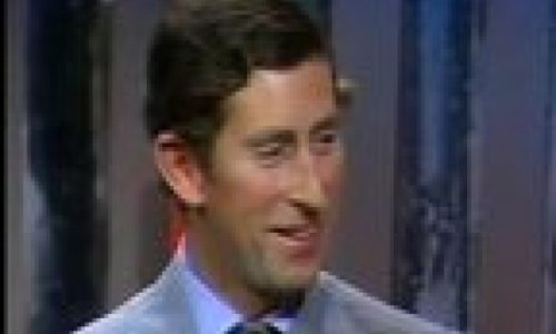 Prince Charles tribute to nervous Australian interviewer - - VIDEO