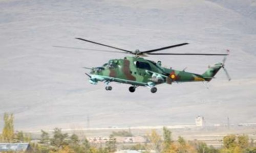 Erməni helikopterini vuran hərbçimiz mükafatlandırıldı