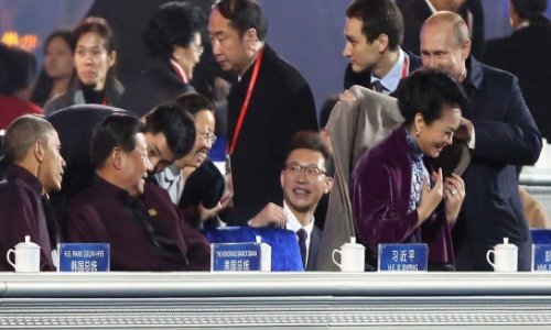 Chinese censors wipe Putin's move on China's first lady