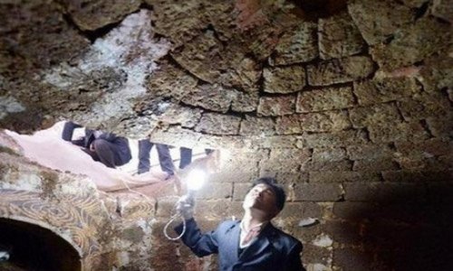 Çingiz xanın məzarı tapıldı - FOTOLAR