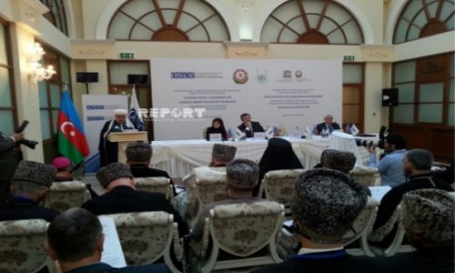 OSCE organizes conference on religious tolerance in Baku