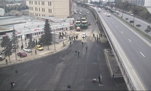 Sürücülərin nəzərinə: Bu yol bağlıdır - FOTO