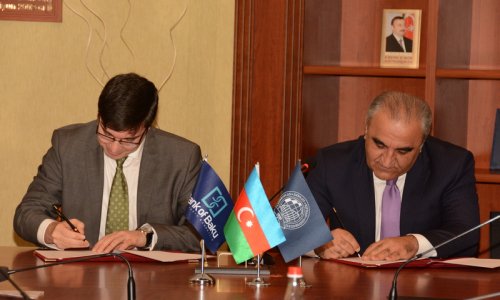 “Bank of Baku” və Azərbaycan Dövlət İqtisad Universiteti əməkdaşlıq sazişi imzalayıblar! - FOTOLAR