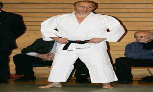 Putin karate üzrə növbəti kəmər aldı