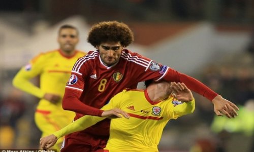 Marouane Fellaini didn't mean to hurt Joe Allen - VIDEO