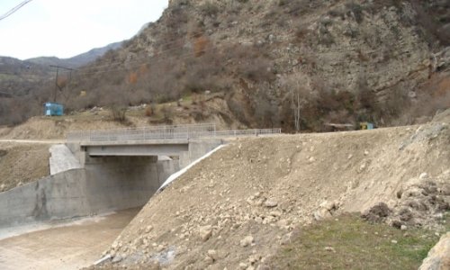 Завершено строительство двух мостов на севере Азербайджана- ФОТО